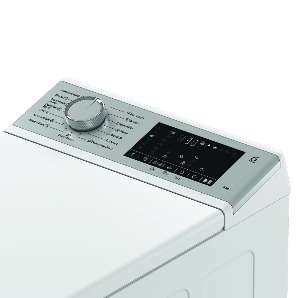 Пералня с горно зареждане Whirlpool TW622DSFCEE